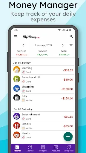 Скриншот 5 — MyMoney Pro - Expense & Budget