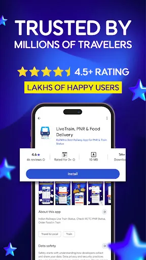 Скриншот 7 — LiveTrain, PNR & Food Delivery