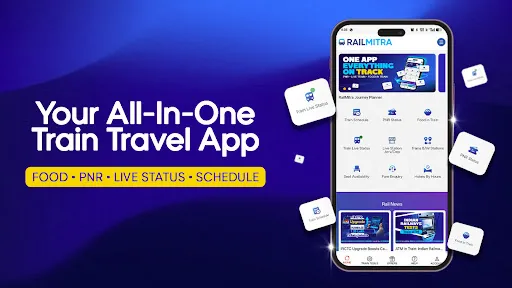 Скриншот 8 — LiveTrain, PNR & Food Delivery