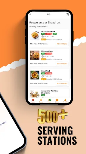 Скриншот 2 — RailRecipe-Order Food on Train