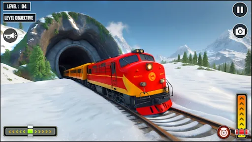 Скриншот 1 — Train Driving Locomotive Games