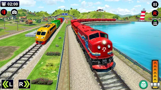 Скриншот 3 — Train Driving Locomotive Games