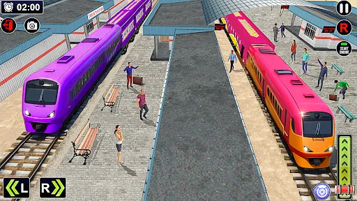 Скриншот 4 — Train Driving Locomotive Games