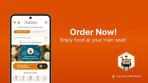 Скриншот 6 — Rajbhog Khana - food on train