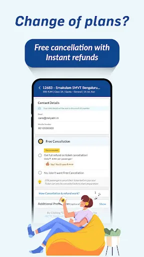 Скриншот 3 — Train App: Easy Ticket Booking