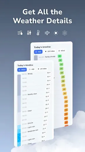 Скриншот 3 — Rainbow Weather: Storm Radar
