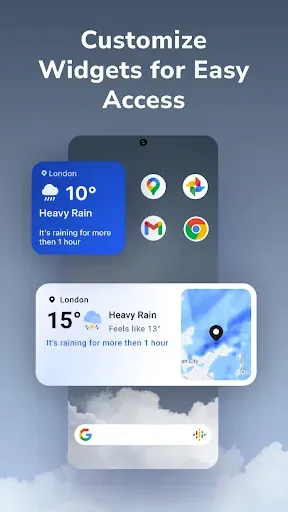 Скриншот 6 — Rainbow Weather: Storm Radar