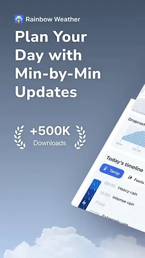 Скриншот 7 — Rainbow Weather: Storm Radar