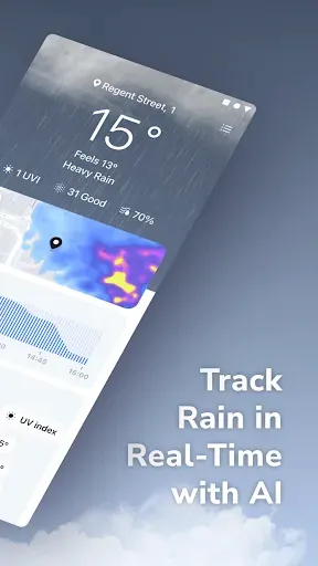 Скриншот 8 — Rainbow Weather: Storm Radar