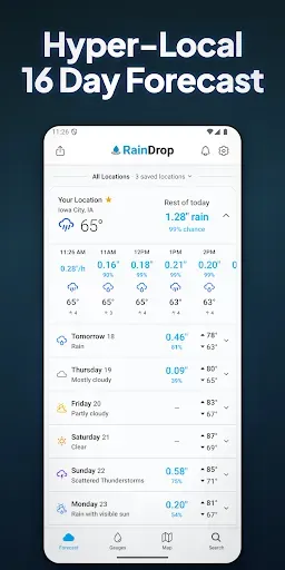 Скриншот 5 — RainDrop: Virtual Rain Gauge