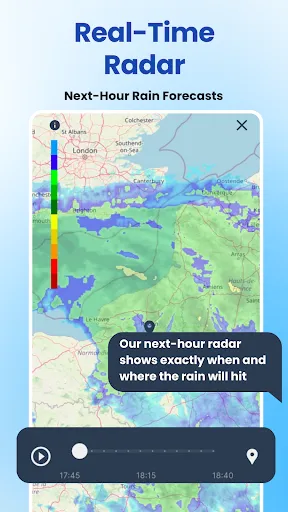 Скриншот 2 — Rain Now : Rain Alerts