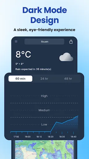 Скриншот 4 — Rain Now : Rain Alerts
