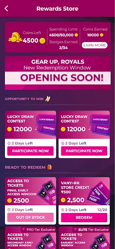 Скриншот 4 — Rajasthan Royals Official App