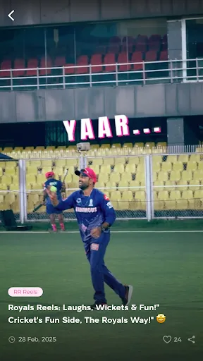 Скриншот 5 — Rajasthan Royals Official App