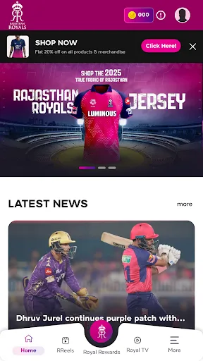 Скриншот 7 — Rajasthan Royals Official App