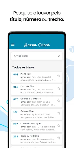 Скриншот 6 — Harpa Cristã Áudio e Playback