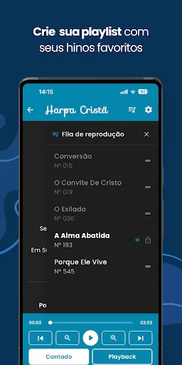 Скриншот 7 — Harpa Cristã Áudio e Playback
