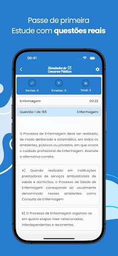 Скриншот 3 — Simulado de Concursos Públicos