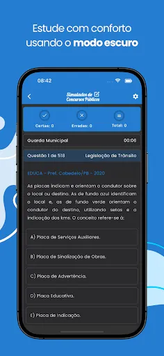 Скриншот 5 — Simulado de Concursos Públicos