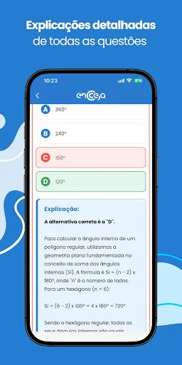 Скриншот 5 — Simulados do Encceja 2026