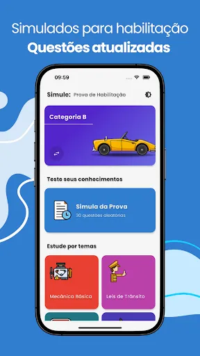 Скриншот 1 — Simule: Prova de Habilitação