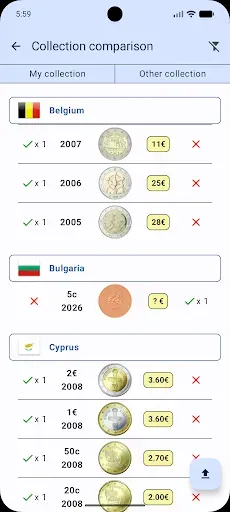 Скриншот 8 — Коллекция евромонет