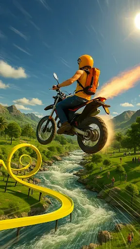 Скриншот 5 — Ramp Bike Jumping