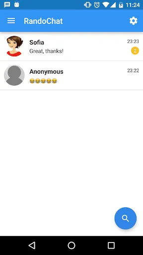 Скриншот 2 — RandoChat - Chat roulette