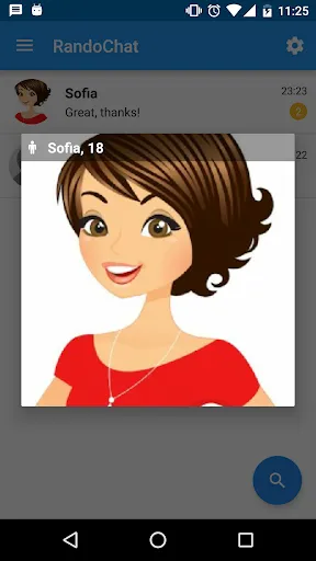 Скриншот 3 — RandoChat - Chat roulette