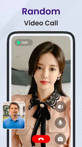 Скриншот 1 — X Sexy Video Call & X Chat