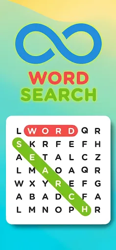 Скриншот 1 — Infinite Word Search Puzzles