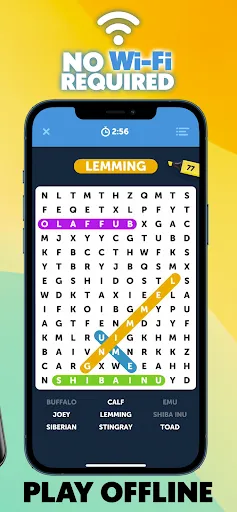 Скриншот 4 — Infinite Word Search Puzzles