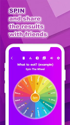 Скриншот 1 — Spin The Wheel Picker Decides