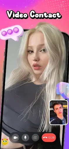 Скриншот 1 — Chat Random & Live Video Call