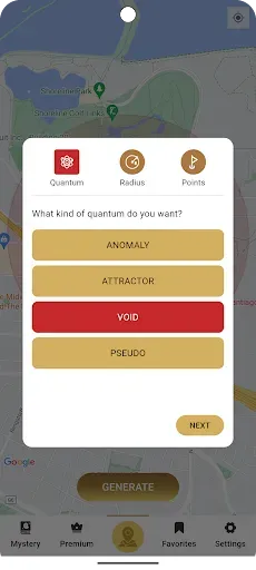 Скриншот 3 — Randonauting Adventure: Random