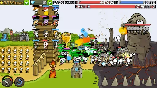 Скриншот 1 — Grow Castle - Tower Defense