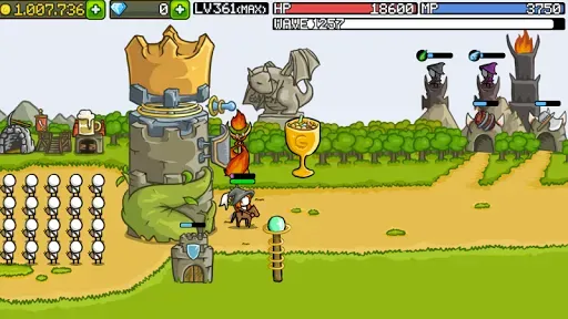 Скриншот 5 — Grow Castle - Tower Defense