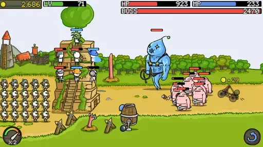 Скриншот 6 — Grow Castle - Tower Defense