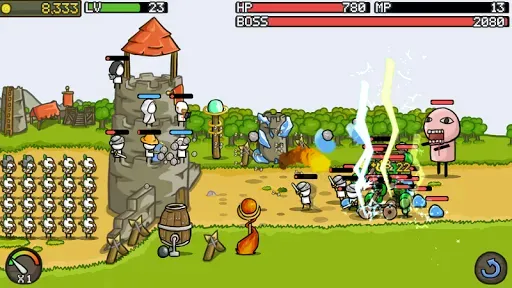 Скриншот 7 — Grow Castle - Tower Defense