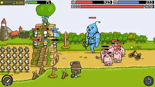 Скриншот 8 — Grow Castle - Tower Defense