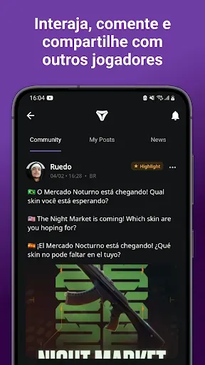 Скриншот 2 — SpikeHub - Comunidade Valorant