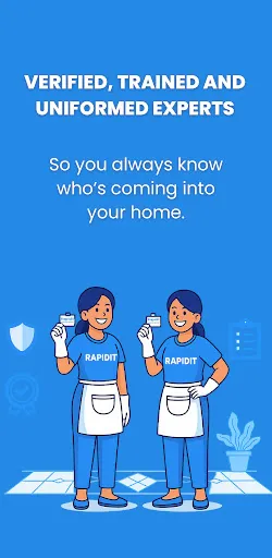 Скриншот 2 — Rapidit: House Help in 10 Mins