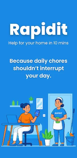 Скриншот 6 — Rapidit: House Help in 10 Mins