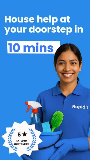 Скриншот 7 — Rapidit: House Help in 10 Mins