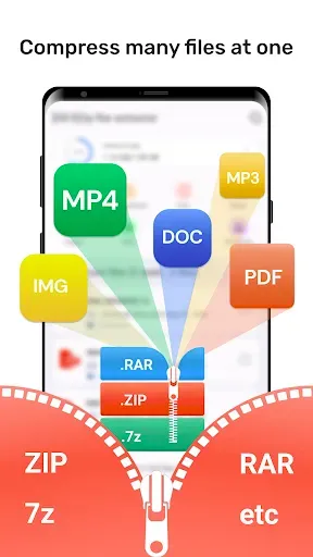 Скриншот 3 — RAR Extractor – Open ZIP & 7Z