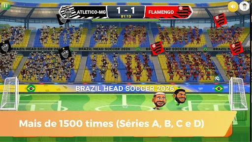 Скриншот 1 — Brasileirão 2026 Jogo Futebol