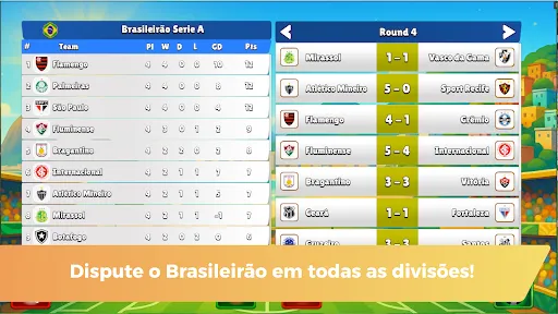 Скриншот 3 — Brasileirão 2026 Jogo Futebol