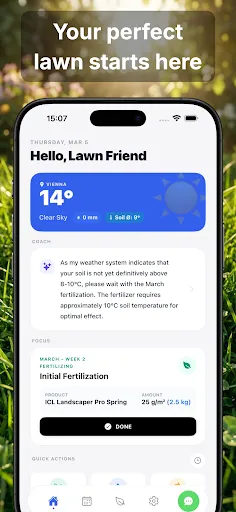 Скриншот 1 — LawnCoach