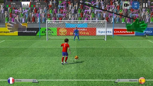 Скриншот 1 — Pro Kick Soccer