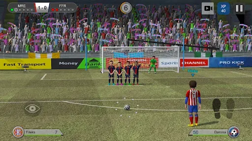 Скриншот 2 — Pro Kick Soccer